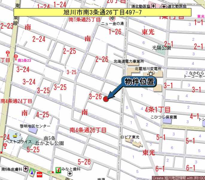 Land in Minami 3 Jōdōri, Asahikawa – photo 5 of 5 – Asahikawa, Asahikawa, Hokkaido, Japan
