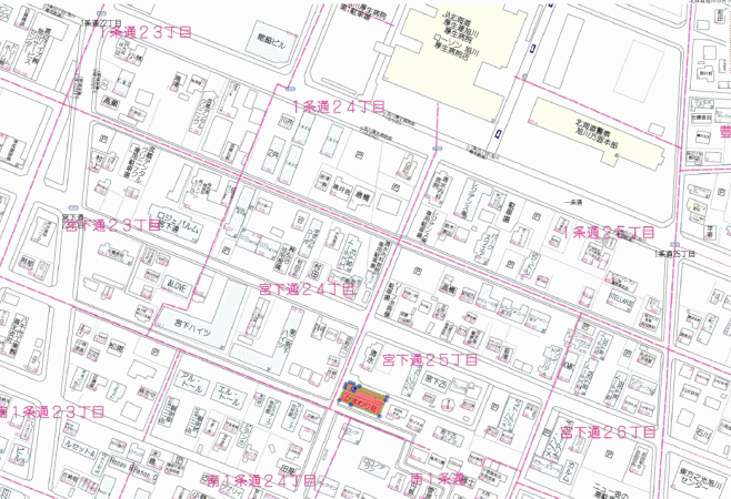Land in Miyashitadori, Asahikawa – photo 5 of 5 – Asahikawa, Asahikawa, Hokkaido, Japan