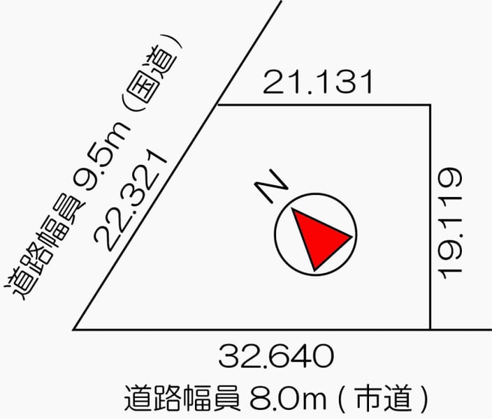 Land in Nishikimachi, Asahikawa – photo 2 of 3 – Asahikawa, Asahikawa, Hokkaido, Japan