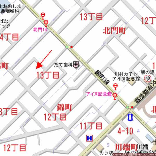 Land in Nishikimachi, Asahikawa – photo 3 of 3 – Asahikawa, Asahikawa, Hokkaido, Japan