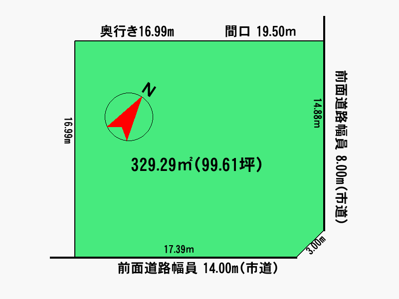 Land in Nishimachi, Fukagawa – photo 2 of 4 – Fukagawa, Asahikawa, Hokkaido, Japan