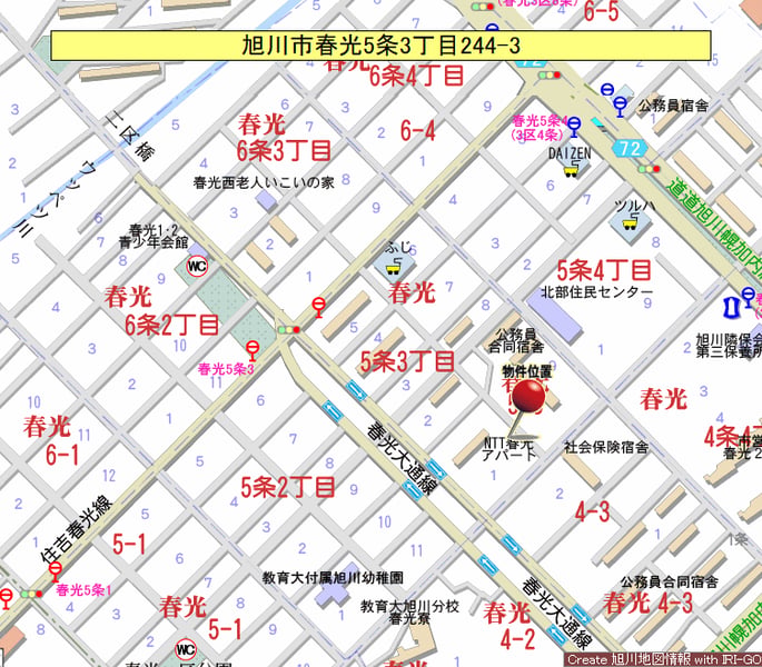 Land in Shunko, Asahikawa – photo 3 of 5 – Asahikawa, Asahikawa, Hokkaido, Japan