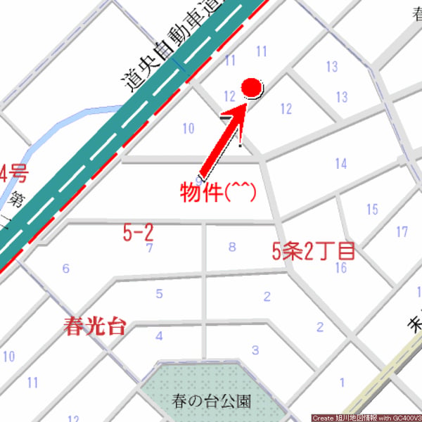 Land in Shunkodai, Asahikawa – photo 3 of 5 – Asahikawa, Asahikawa, Hokkaido, Japan