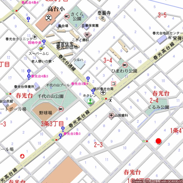 Land in Shunkodai, Asahikawa – photo 2 of 3 – Asahikawa, Asahikawa, Hokkaido, Japan