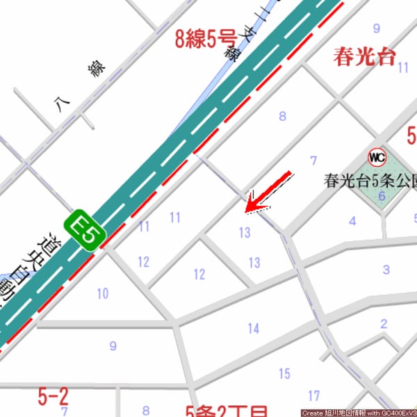 Land in Shunkodai, Asahikawa – photo 2 of 2 – Asahikawa, Asahikawa, Hokkaido, Japan