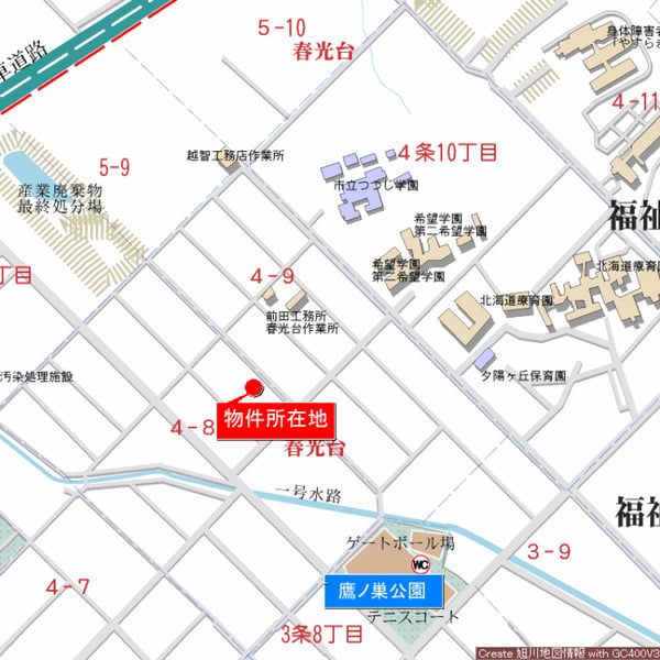Land in Shunkōdai, Asahikawa – photo 3 of 3 – Asahikawa, Asahikawa, Hokkaido, Japan