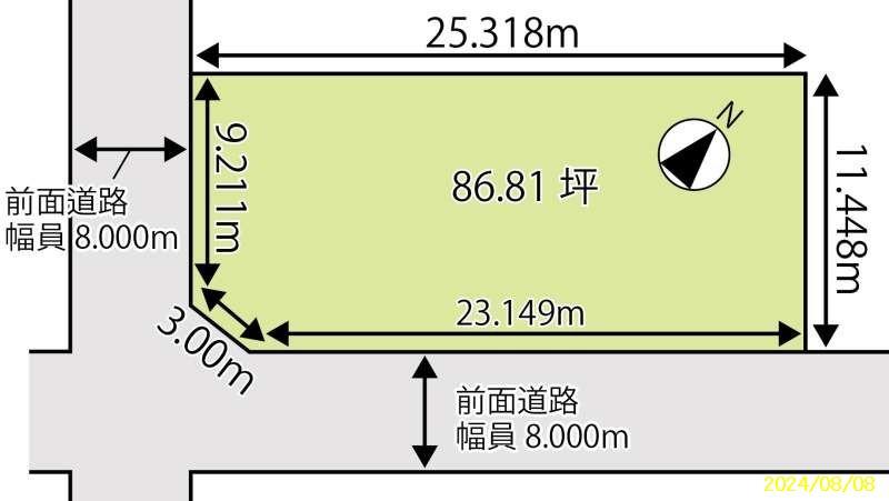 Land in Shunkodai, Asahikawa – photo 2 of 3 – Asahikawa, Asahikawa, Hokkaido, Japan