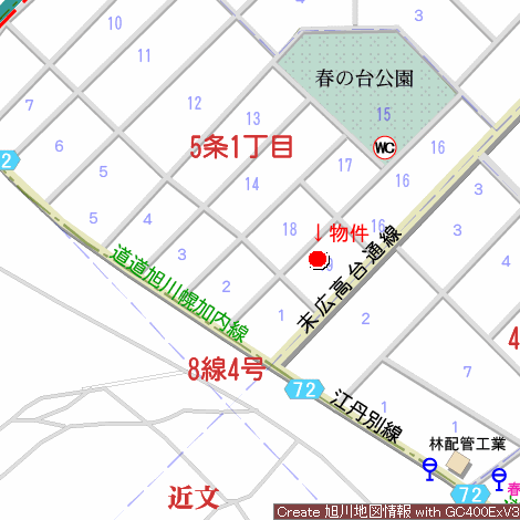 Land in Shunkodai, Asahikawa – photo 8 of 8 – Asahikawa, Asahikawa, Hokkaido, Japan