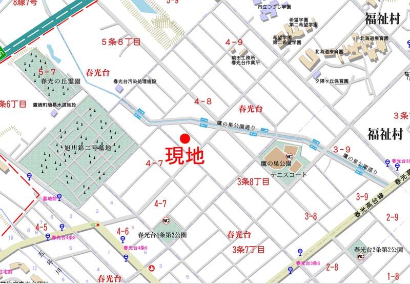 Land in Shunkōdai, Asahikawa – photo 6 of 6 – Asahikawa, Asahikawa, Hokkaido, Japan