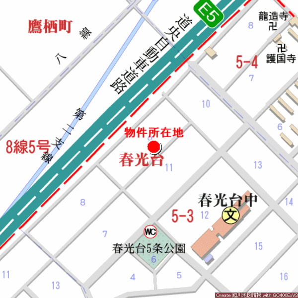 Land in Shunkodai, Asahikawa – photo 3 of 5 – Asahikawa, Asahikawa, Hokkaido, Japan