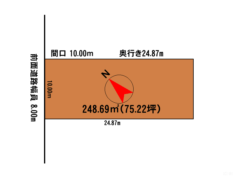 Land in Suehiro, Asahikawa – photo 2 of 3 – Asahikawa, Asahikawa, Hokkaido, Japan