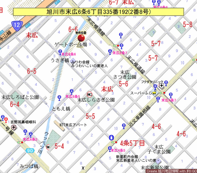 Land in Suehiro, Asahikawa – photo 3 of 6 – Asahikawa, Asahikawa, Hokkaido, Japan