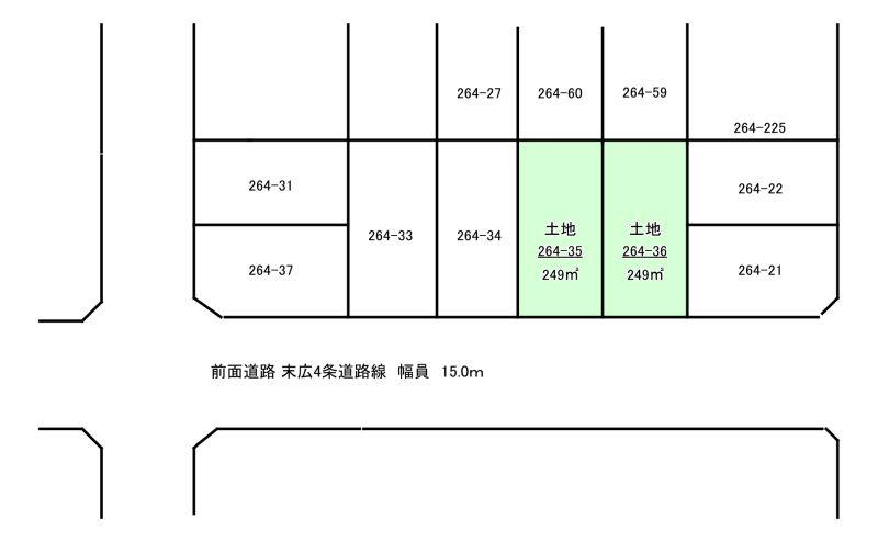 Land in Suehiro, Asahikawa – photo 2 of 3 – Asahikawa, Asahikawa, Hokkaido, Japan