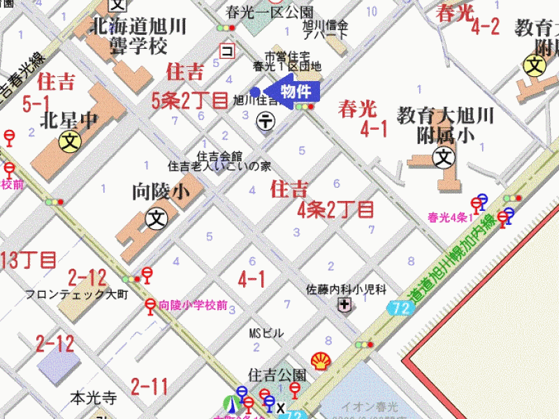 Land in Sumiyoshi, Asahikawa – photo 3 of 3 – Asahikawa, Asahikawa, Hokkaido, Japan