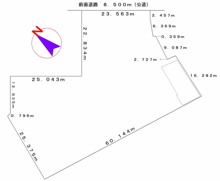 Land in Taisetsudori, Asahikawa – photo 2 of 6 – Asahikawa, Asahikawa, Hokkaido, Japan