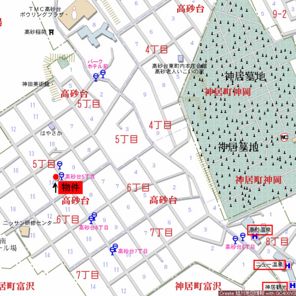 Land in Takasagodai, Asahikawa – photo 3 of 4 – Asahikawa, Asahikawa, Hokkaido, Japan