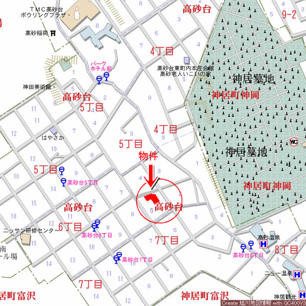 Land in Takasagodai, Asahikawa – photo 3 of 3 – Asahikawa, Asahikawa, Hokkaido, Japan