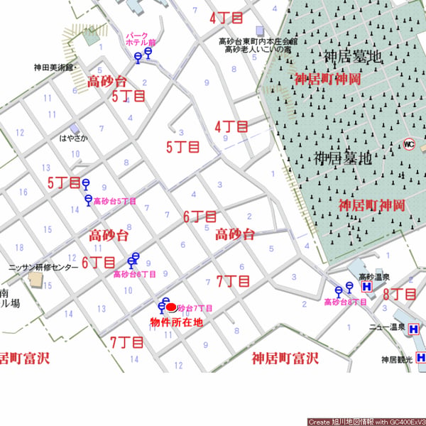 Land in Takasagodai, Asahikawa – photo 3 of 7 – Asahikawa, Asahikawa, Hokkaido, Japan