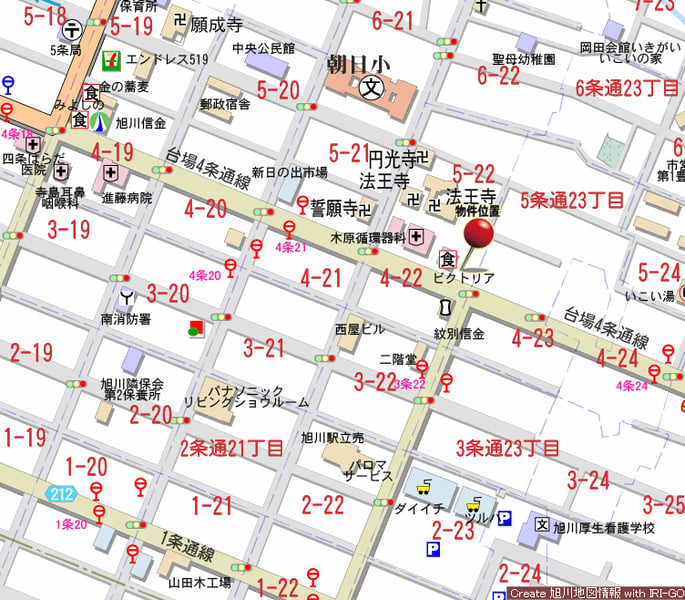 Property in 4 Jōdōri, Asahikawa – photo 3 of 31 – Asahikawa, Asahikawa, Hokkaido, Japan