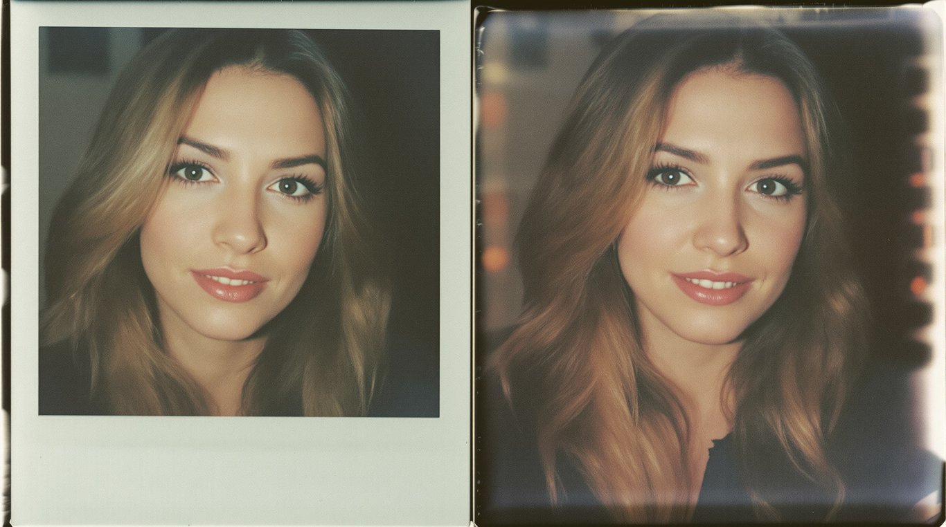 Instant Camera Portrait