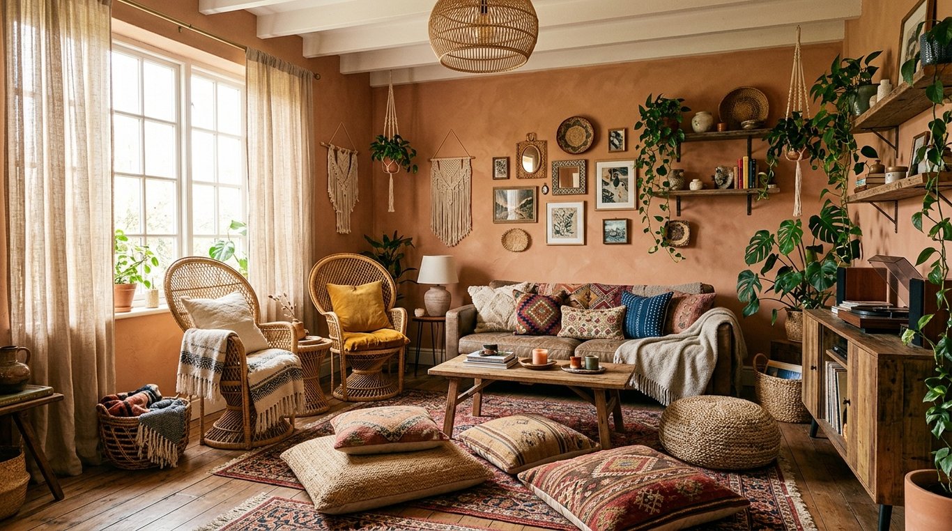 Boho Living Space