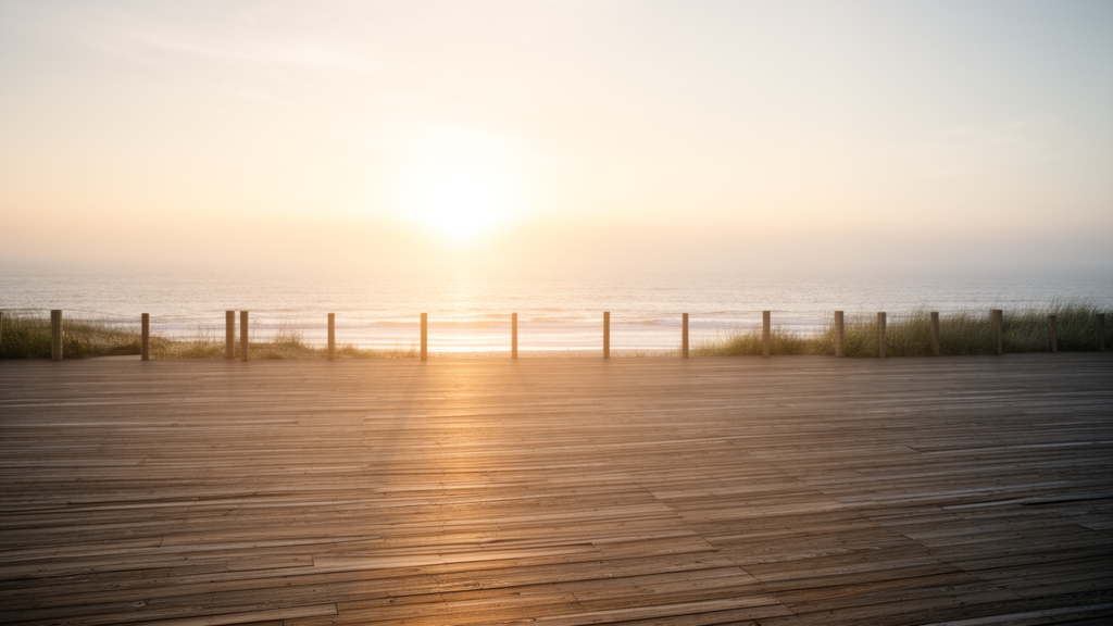 Golden Hour Outdoor Scene