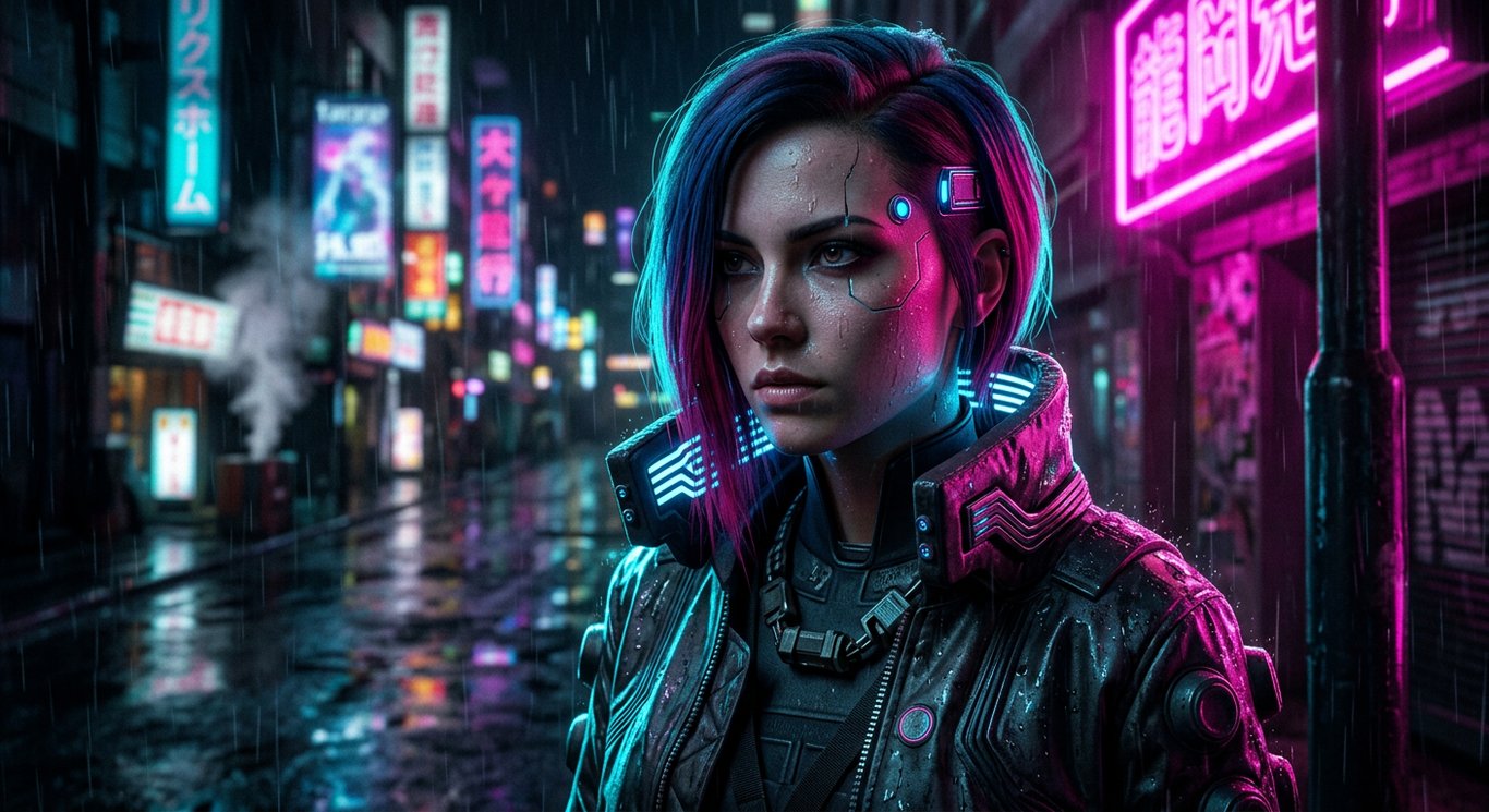 Cyberpunk Portrait