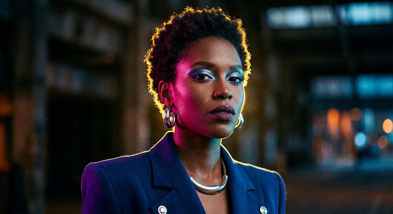 Bold Editorial Portrait