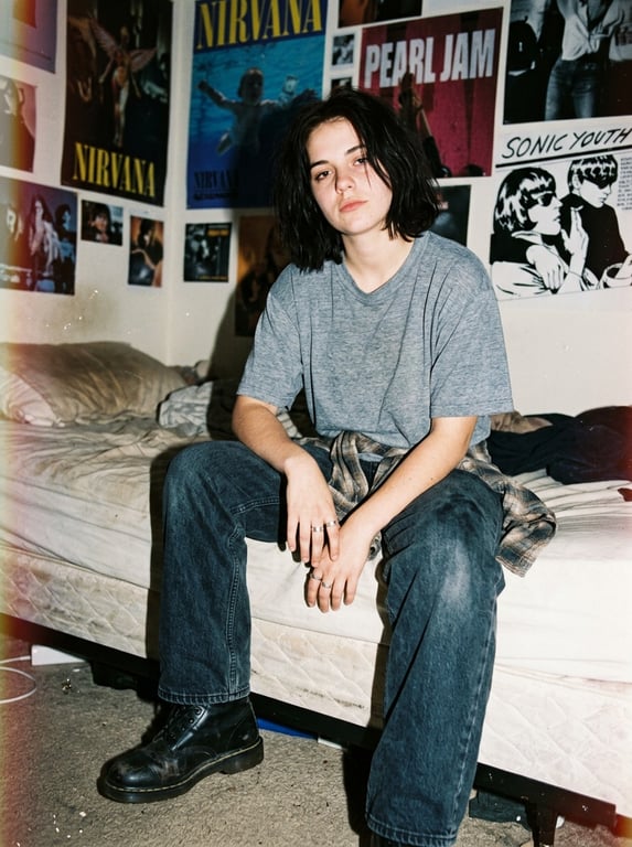 Retro 90s Portrait