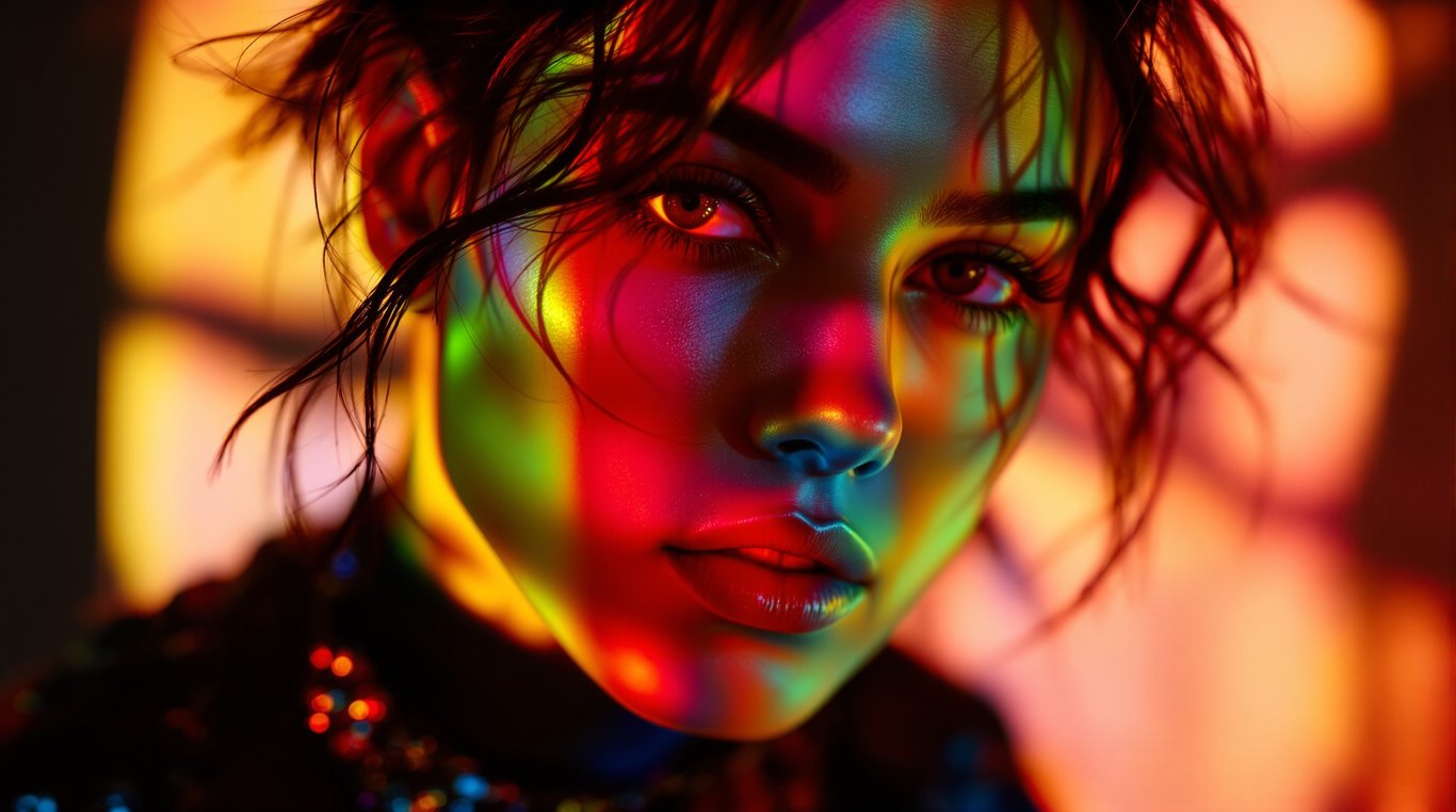 Bold Editorial Portrait