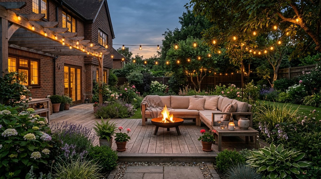 Backyard Entertaining Space