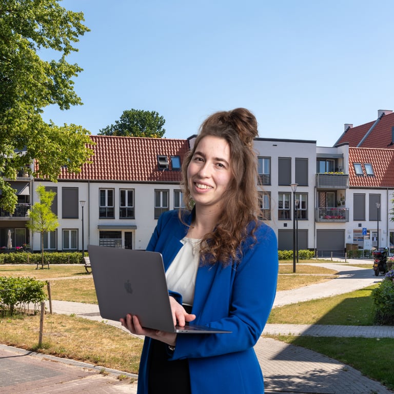 Carine vond een perfecte start bij de WOCO background