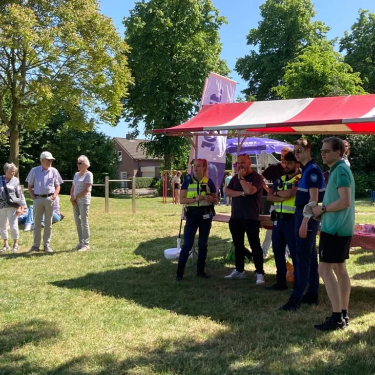 Op pad met collega's