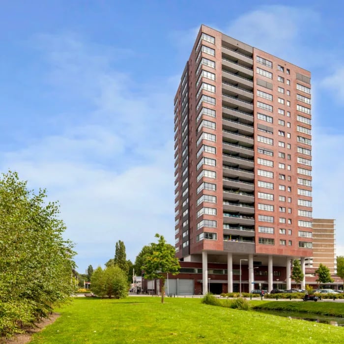 Annets reis door de bewegende woningsector background