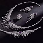 مجموعة مجوهرات الزفاف الفاخرة