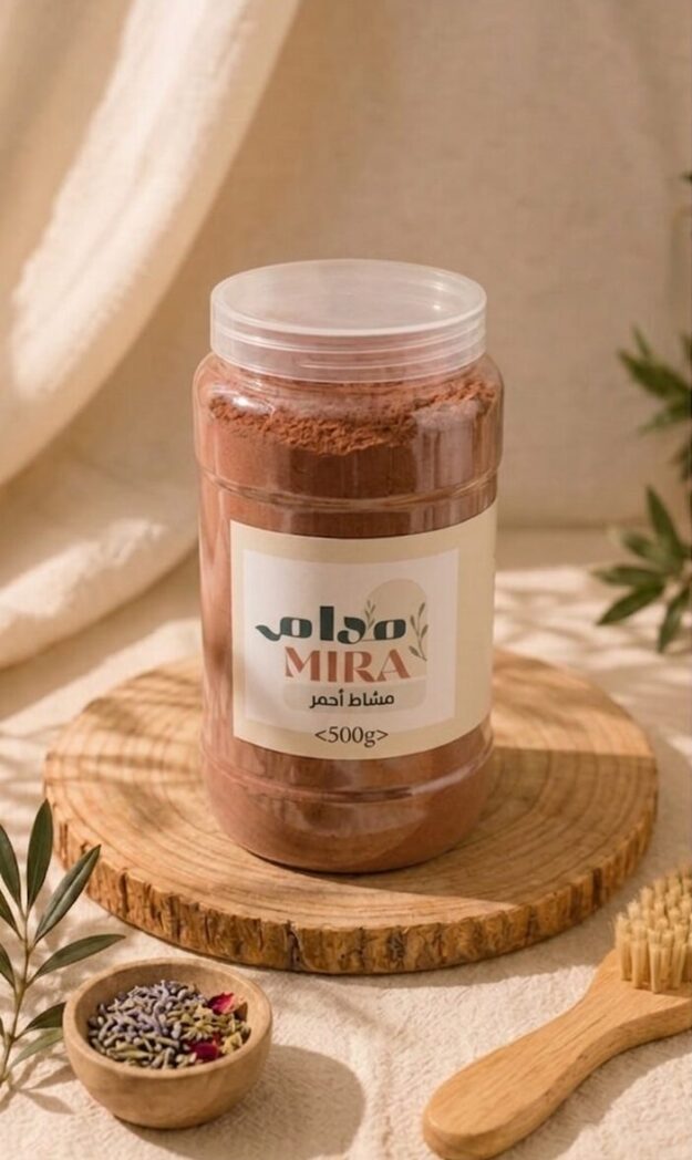 مشاط أحمر فاخر للشعر 500g