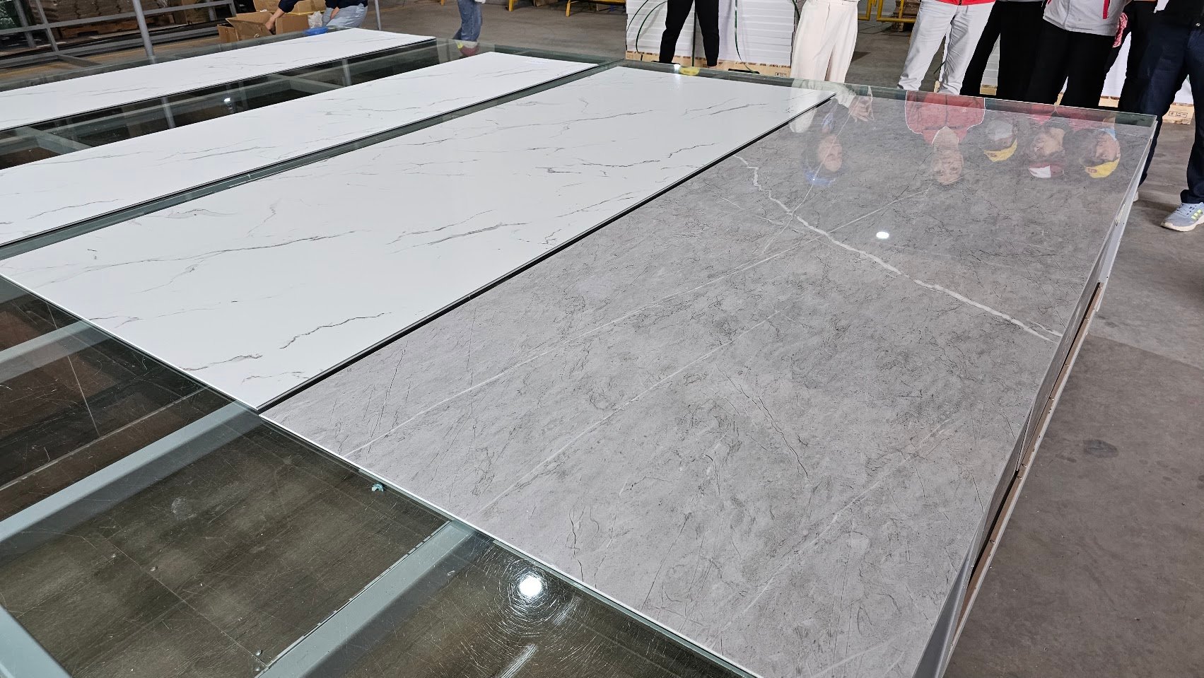 Glossy Panels at Factory