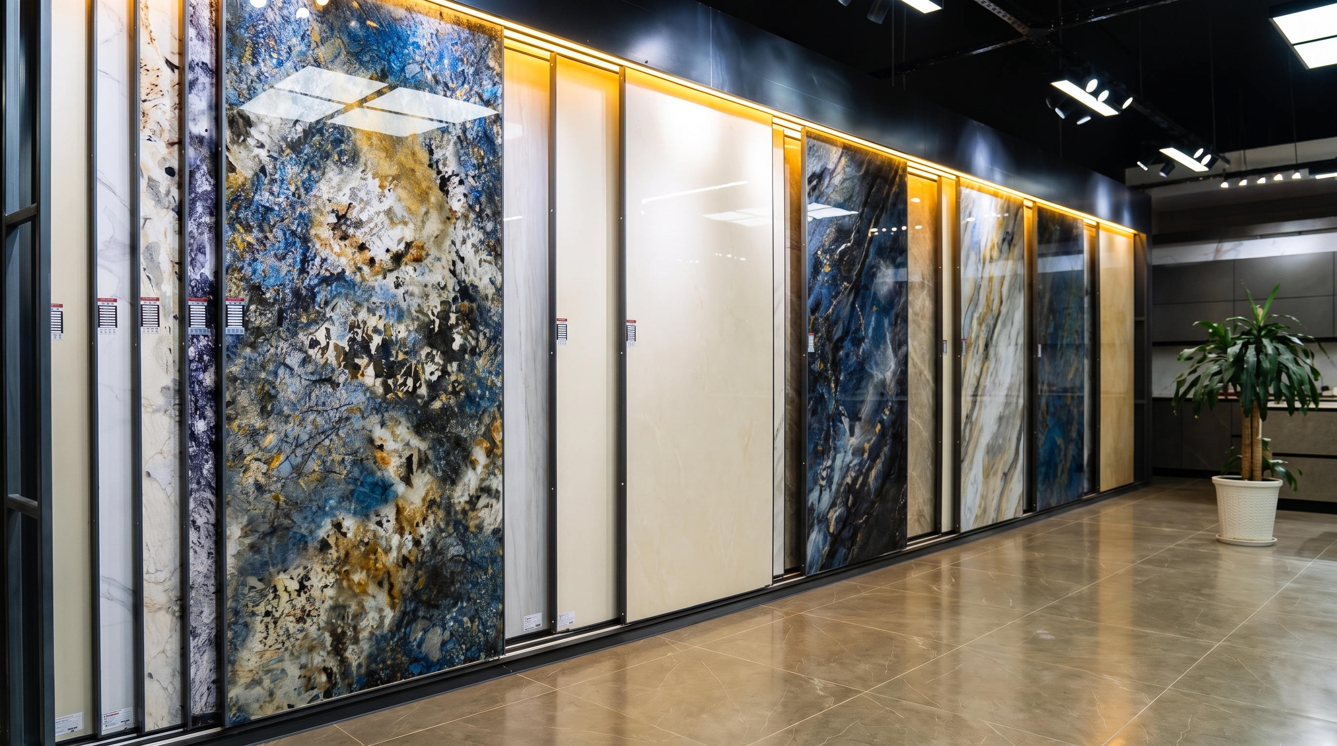 Waterproof ABA Shower Panels Display