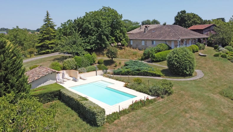 House in Lauzun - view 1