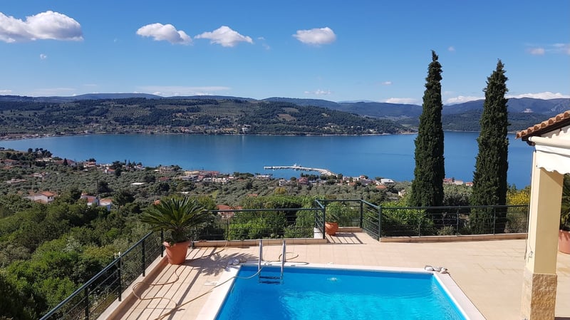 Villa in Theologos - view 1