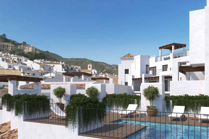 Apartment in Benahavis - view 1
