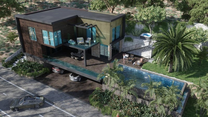 House in Agios Tychon - view 1