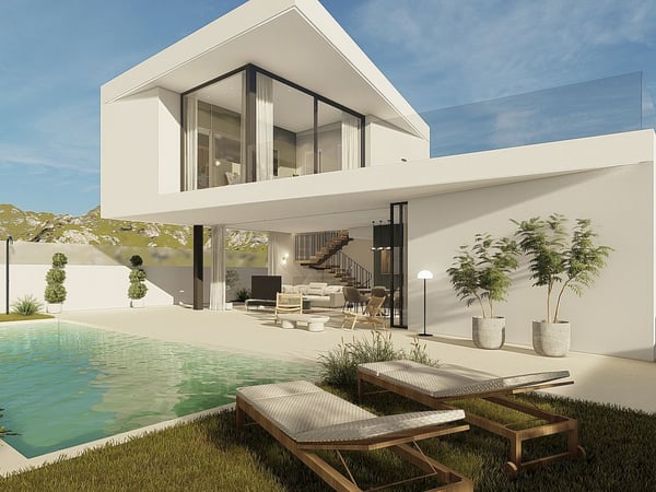 Villa in Polop - view 1