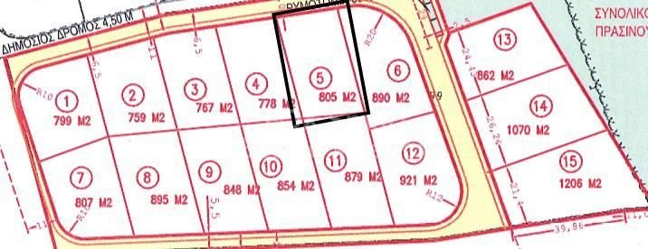 Land in Souni - view 1