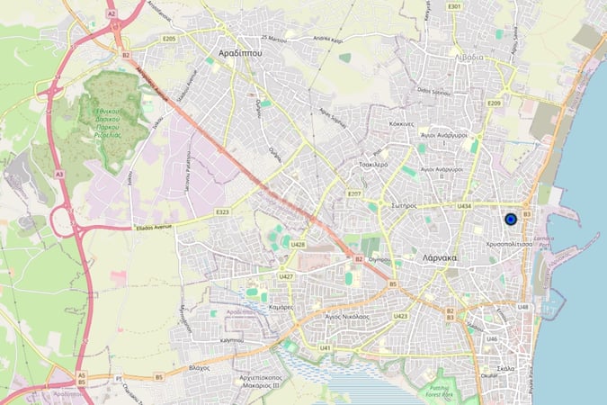 Land in Larnaca - view 1