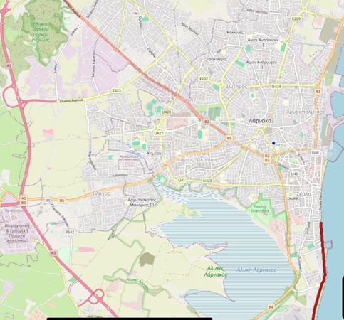 Land in Larnaca - view 1