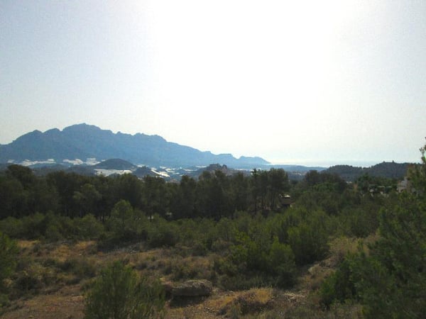 Land in Polop - view 1