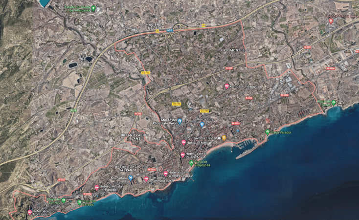 Land in Villajoyosa - view 1