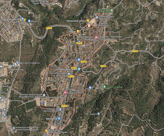 Land in La Nucia - view 1