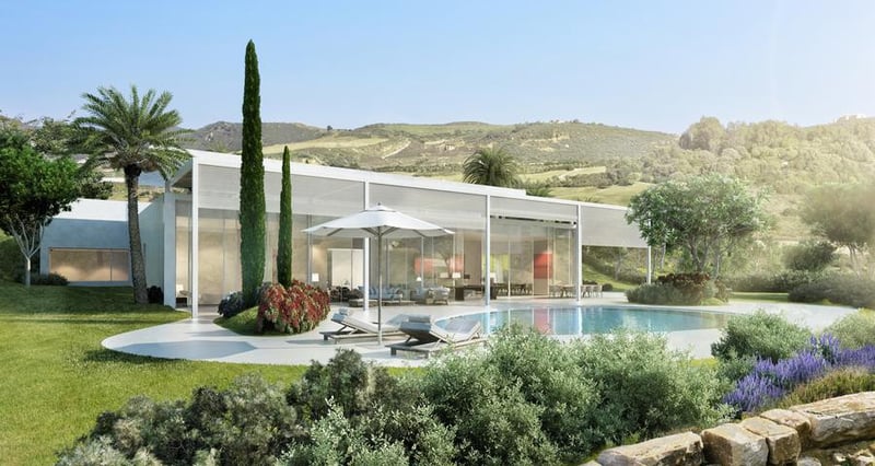 Villa in Casares - view 1